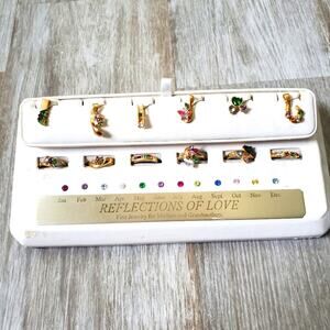 Alloy Gold Rings and Pendants Set of 6 rings 6 pendants